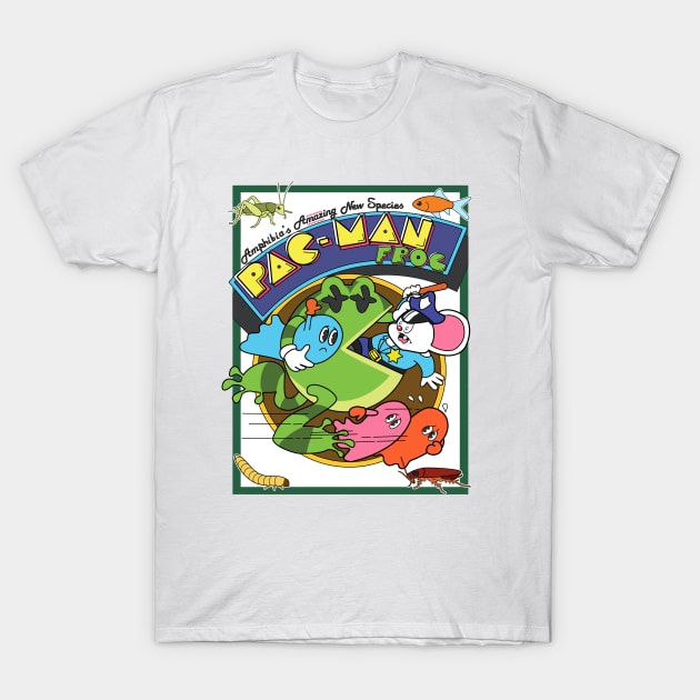 Pac-Man Frog T-Shirt by BananazGorilla